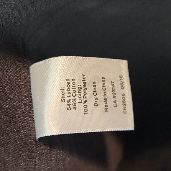 Talbots floral mini pencil skirt purple teal NWT fully lined - Picture 9 of 9